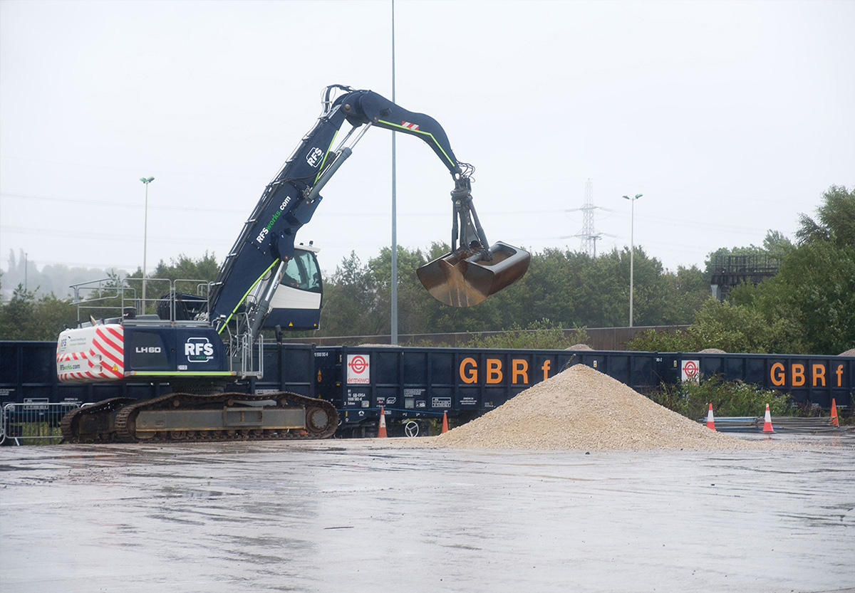Balfour Beatty VINCI its First Rail Freight Delivery
