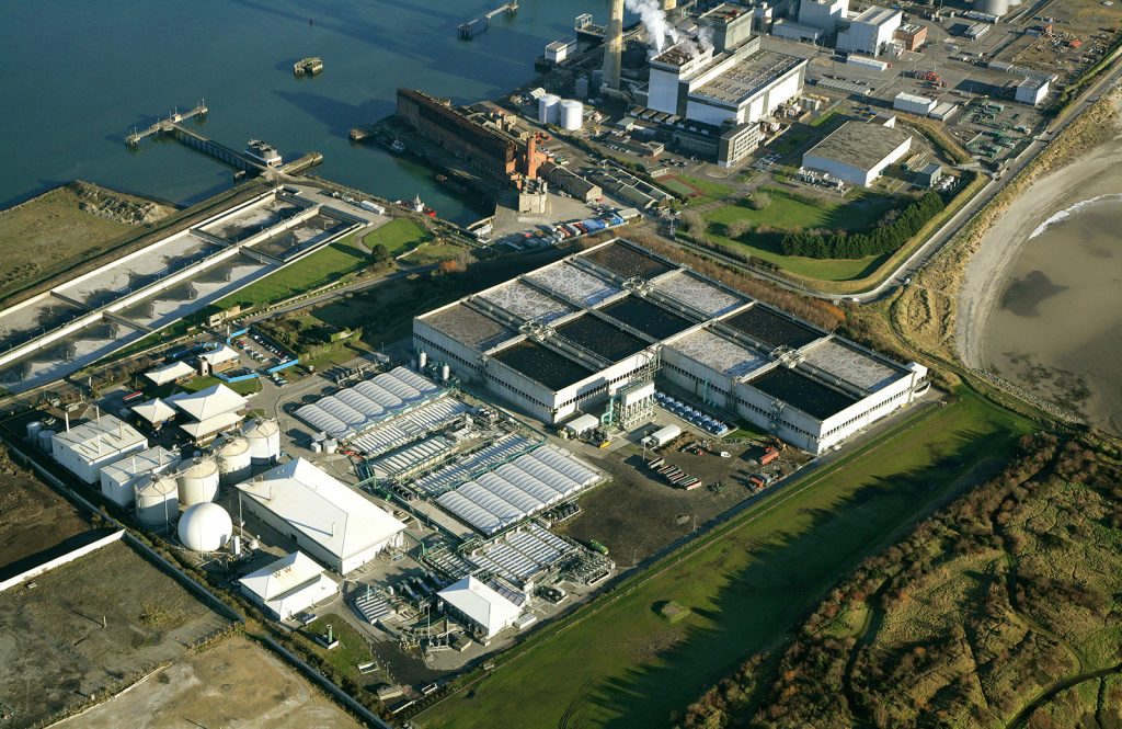 Ringsend WWTP before commencement of upgrade works