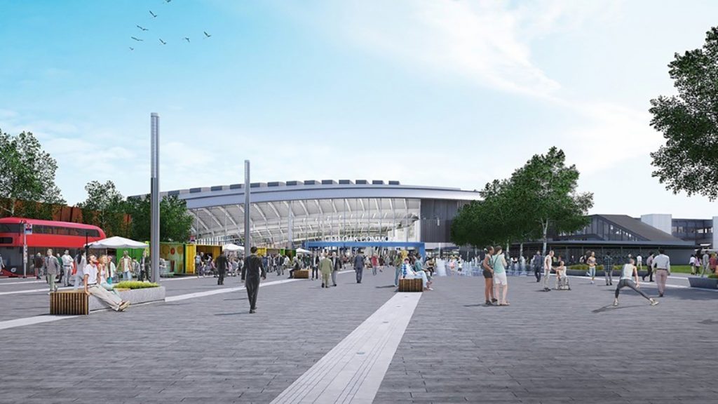 Construction of HS2’s Old Oak Common station will soon be underway as work to install the first permanent structure starts later today