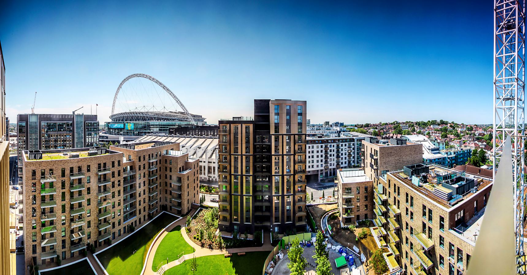 Sisk Delivers Over 1,200 Homes at Wembley Park Construction View Online