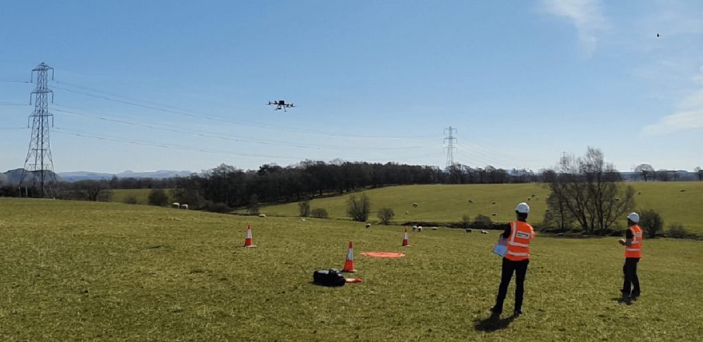 Kelbtray Using Drones