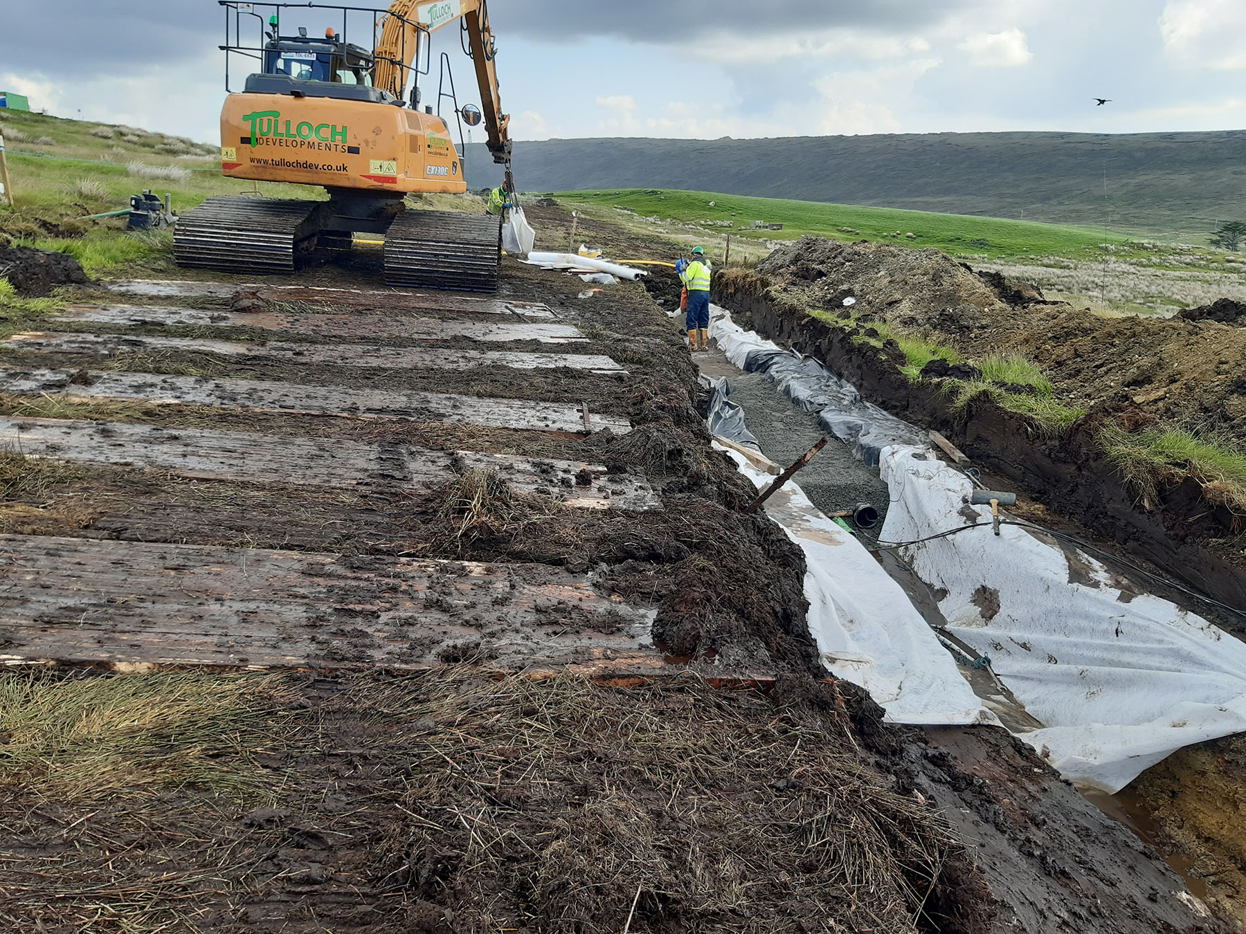 Shetland HVDC cable works get underway in Kergord