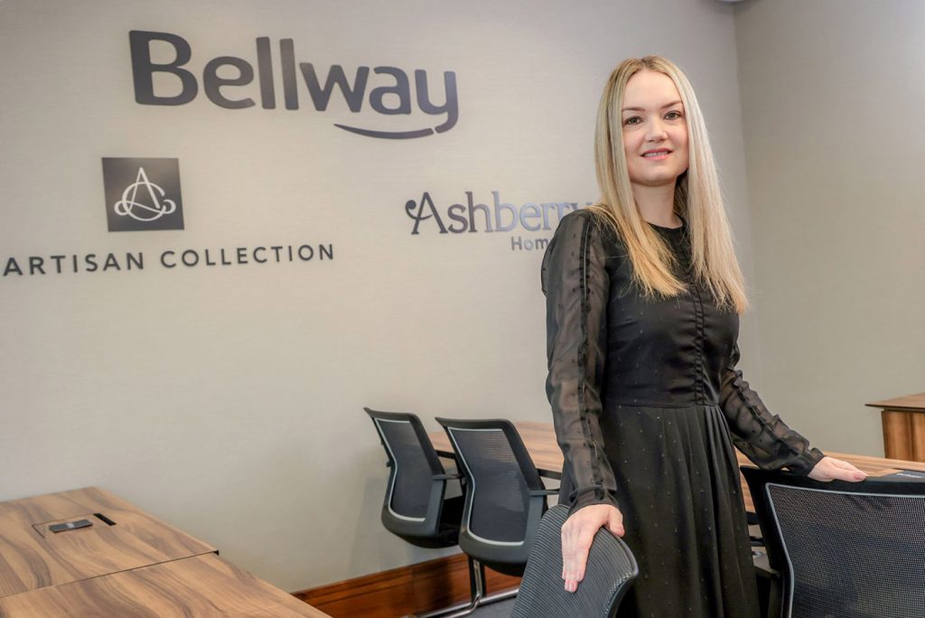 Lyndsey O’Leary, Bellway’s Group Risk Director, believes doors are now open to young women in the construction industry that weren’t there before