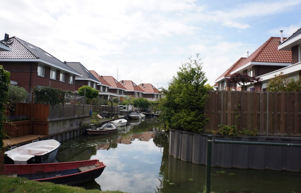 Flood resistant homes in the Netherlands