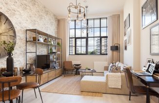 Barratt London - Design Team Create New York Style Show Apartment in Former Nestlé Factory