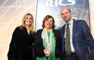 Diana Fitzsimons FRICS presented with accolade by RICS