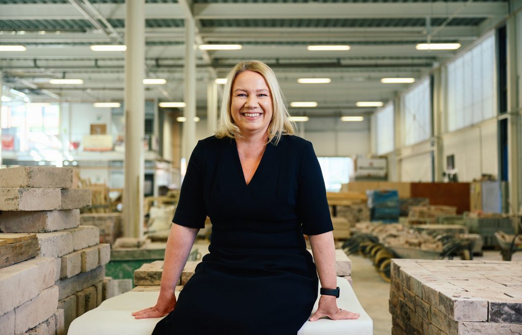 Nikki Davis, CEO & Principal of Leeds College of Building (image credit: Carolyn Mendelsohn)