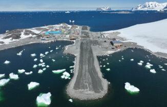 Antarctic runway is upgraded to support UK hub for polar science