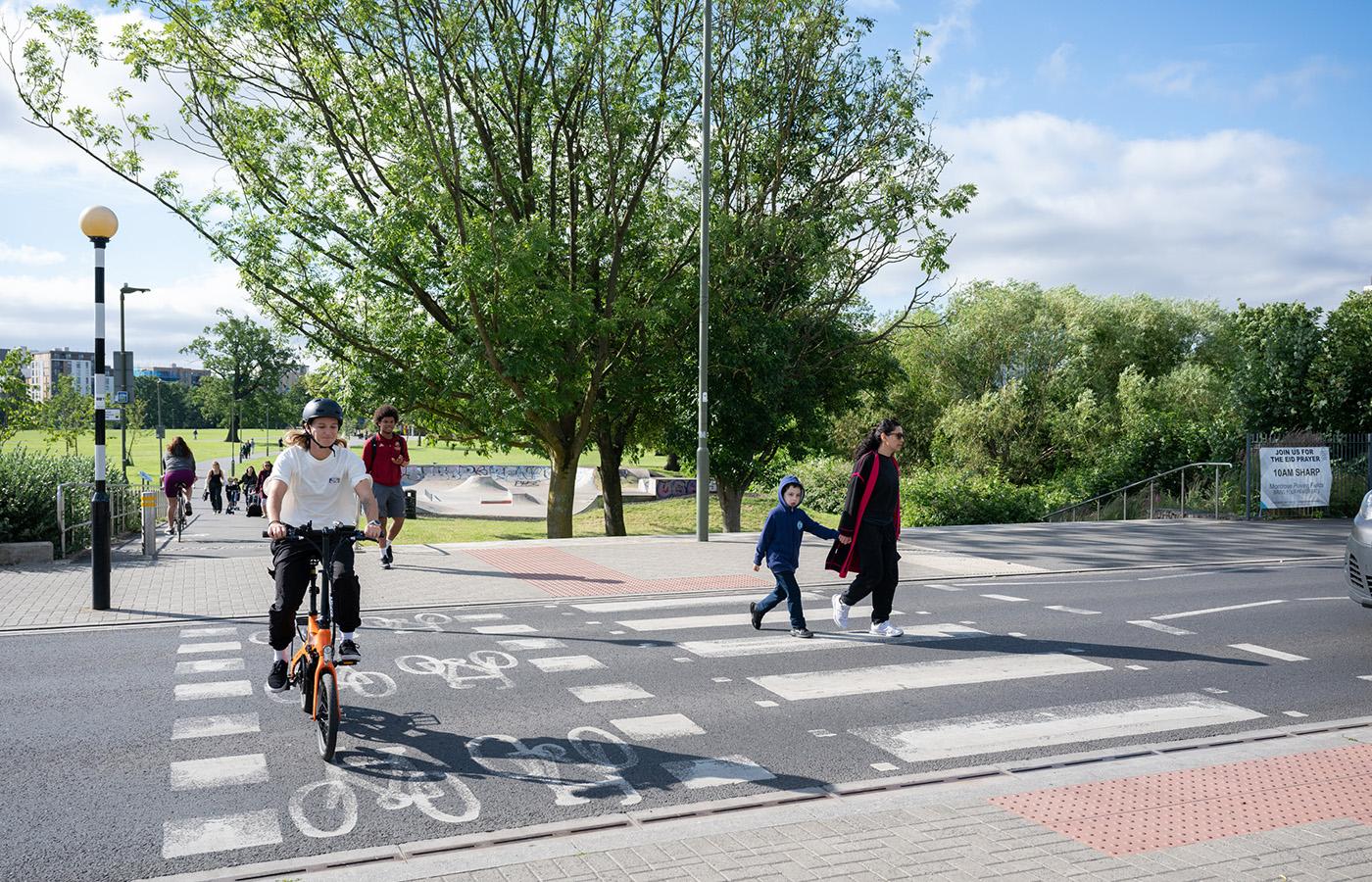 TfL Image - Cycleway 51 Burnt Oak to Colindale
