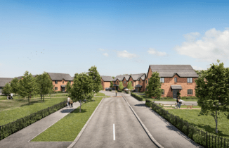 A computer-generated image of the entrance to the proposed development off Crabgate Lane, Skellow. Bellway Strategic Land’s proposals for 200 homes on the site have been approved by councillors, subject to a Section 106 agreement being finalised