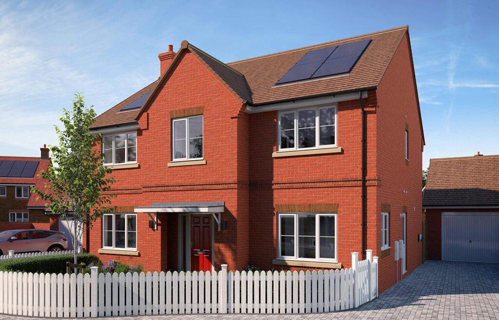 Properties will largely be built in traditional red brick to reflect the character of the wider neighbourhood.