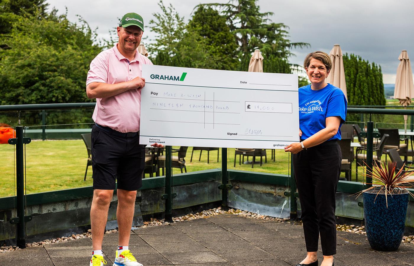Den Rio Graham Make-A-Wish UK and GRAHAM's Charity Partnership