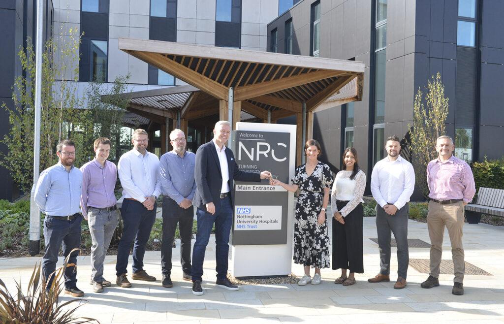 National Rehabilitation Centre receives keys to the building and prepares for patients