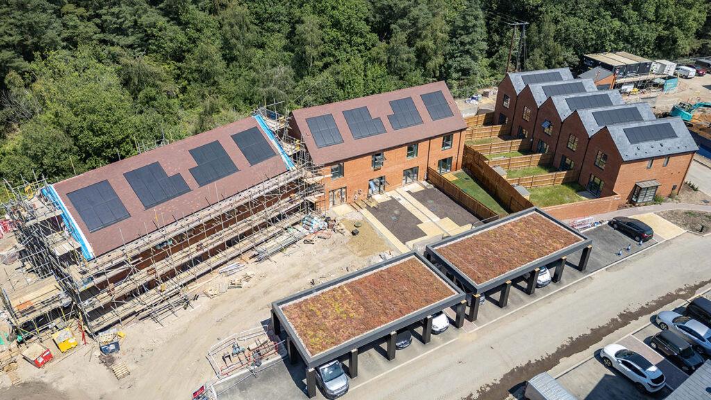 Bellway is building eight homes to Passivhaus Standard at its Perceval Grange development in Midhurst, West Sussex.